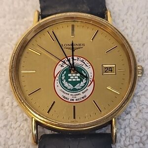 Very RARE Vintage Longines Grand Classic l4.636.2 QUARTZ Men's Watch Omega